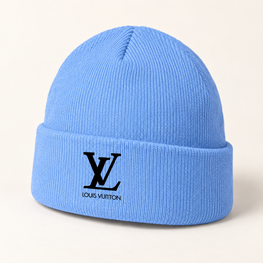 Louis Vuitton Beanie Hat | Color: Sky Bllue | Image 1