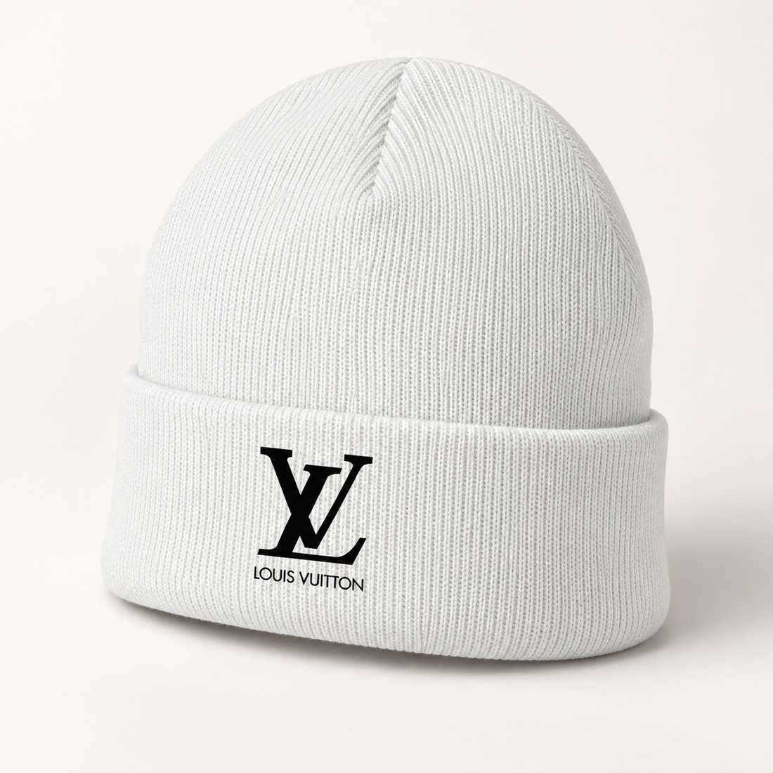 Louis Vuitton Beanie Hat | Color: White | Image 1