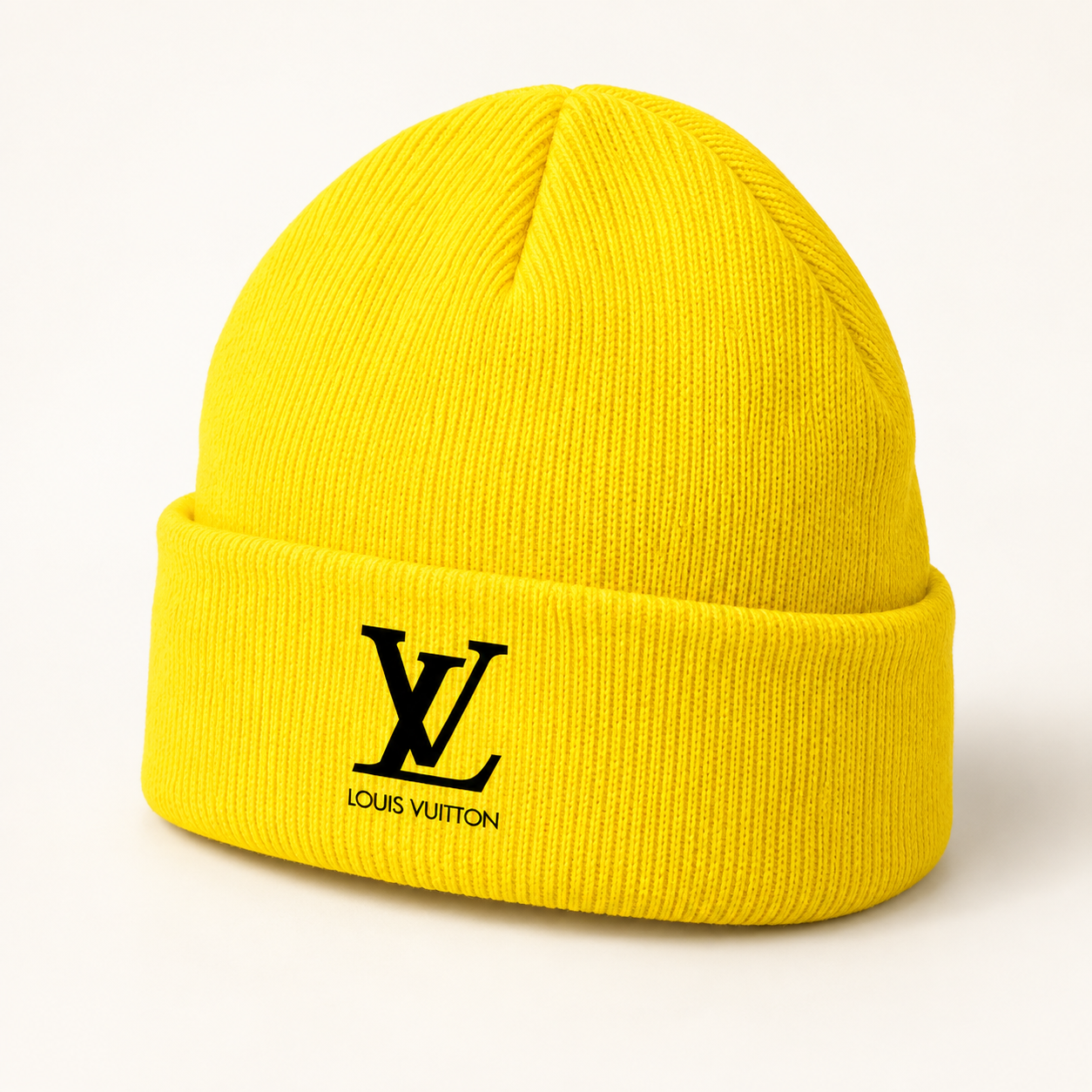 Louis Vuitton Beanie Hat | Color: Yellow | Image 1