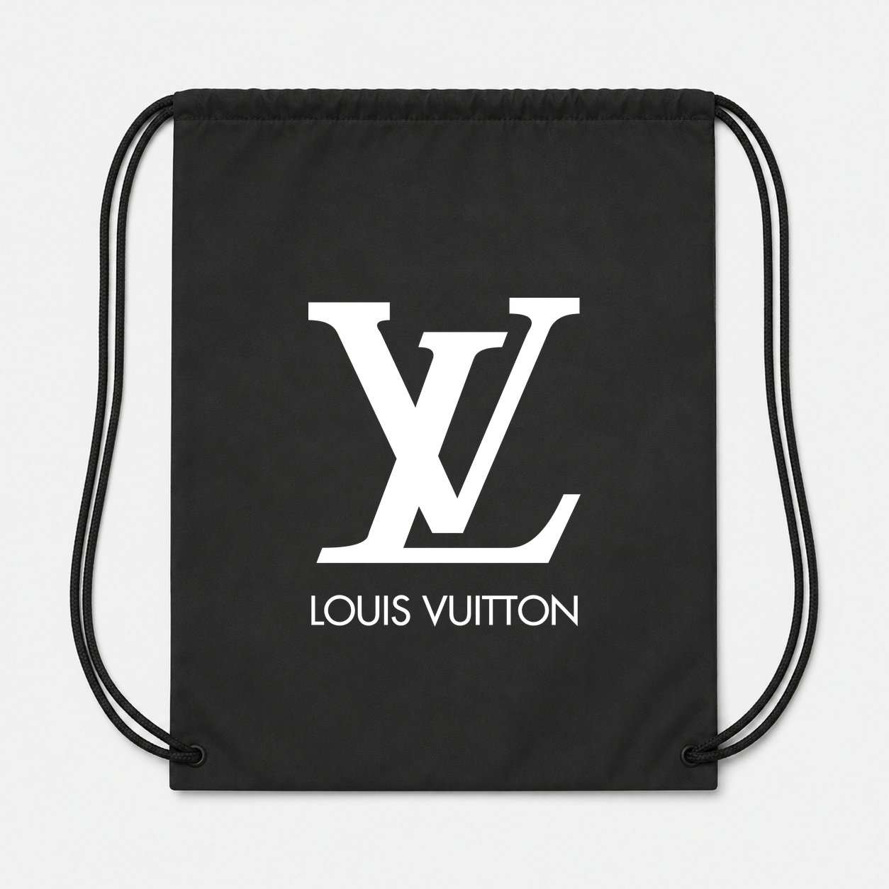 Louis Vuitton Drawstring Bag - Black