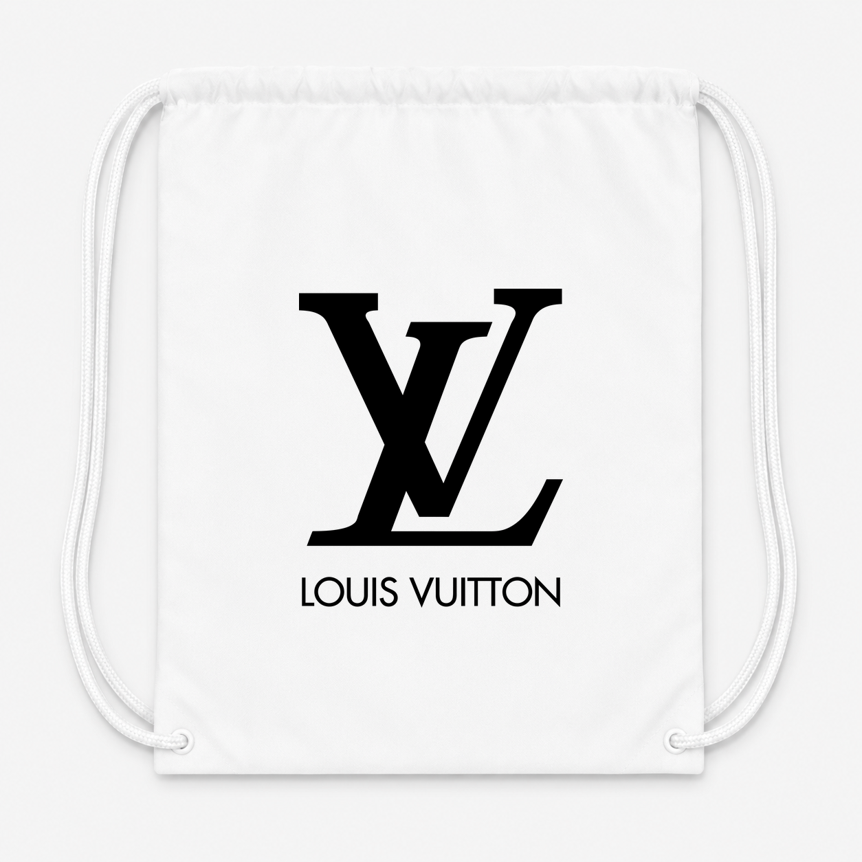 Louis Vuitton Drawstring Bag - White