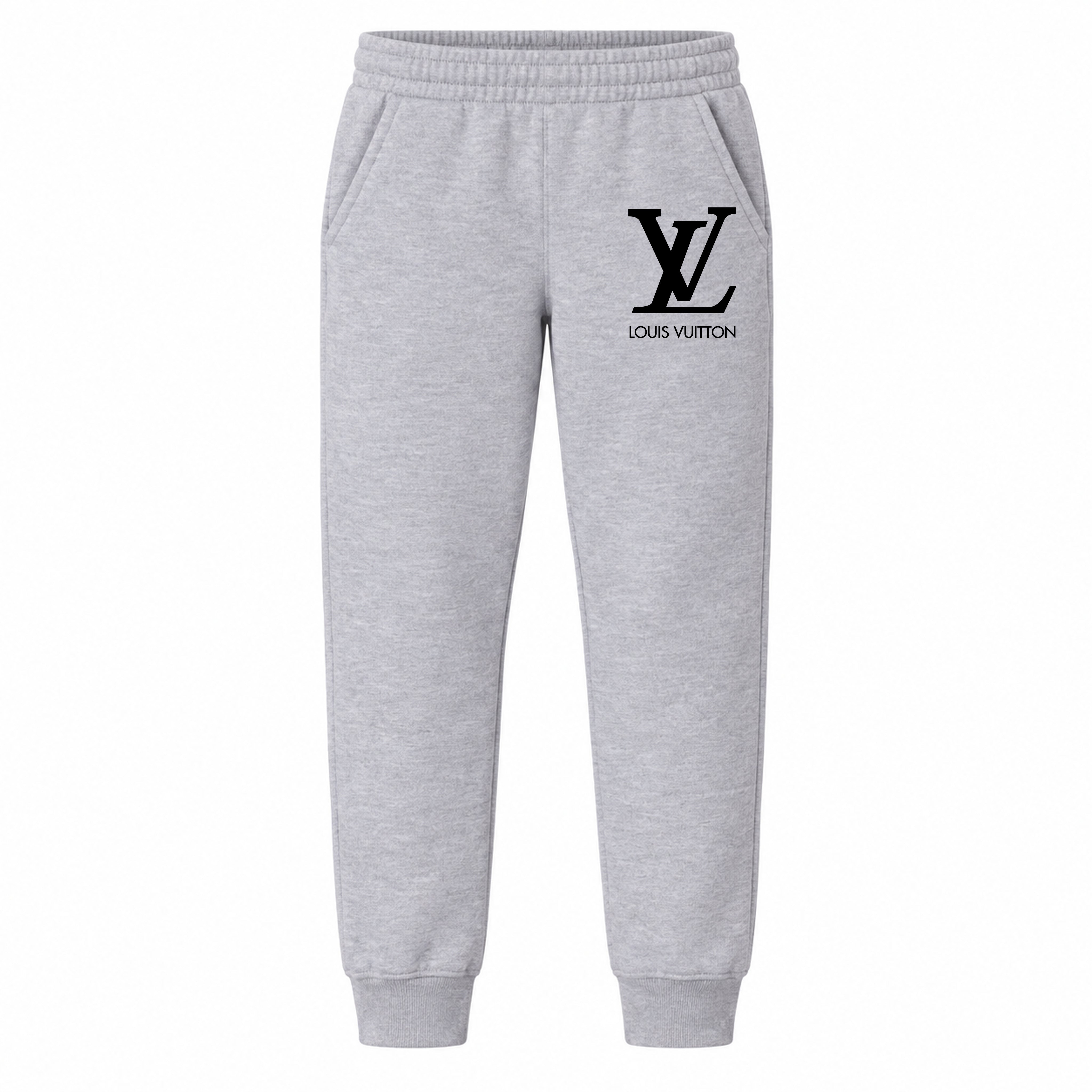 Louis Vuitton youth jogger sweatpants, Grey, Youth Large ages 10–12