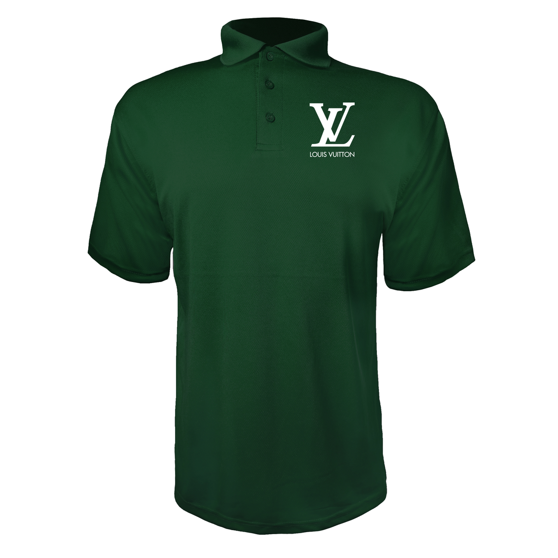 Louis Vuitton Men Polyester Polos - Green