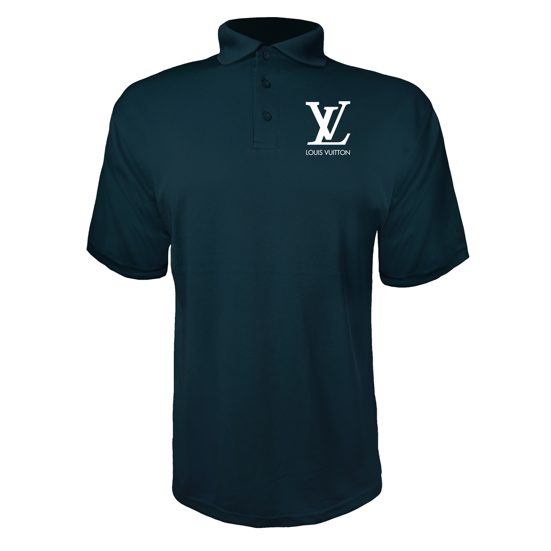 Louis Vuitton Men Polyester Polos - Navy
