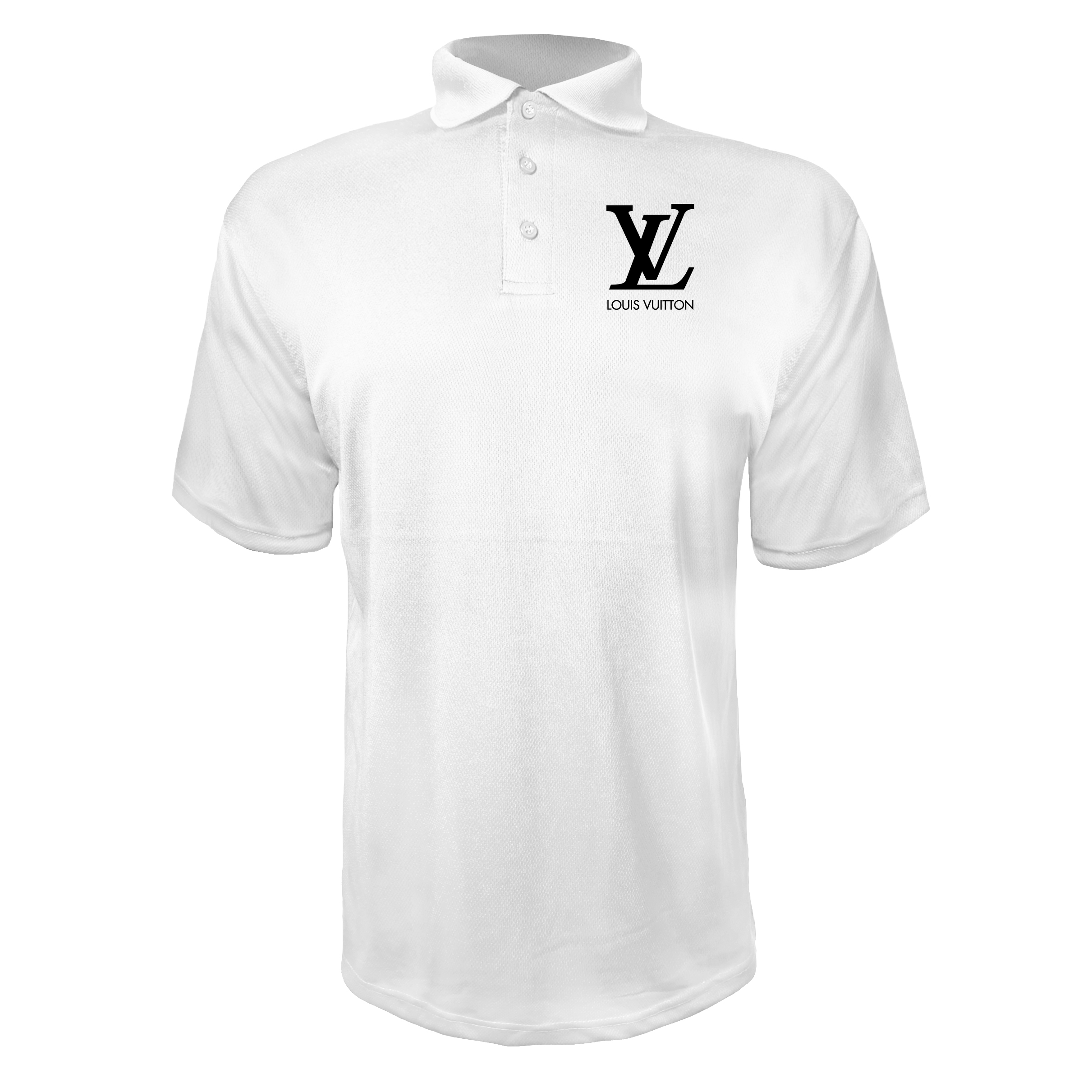 Louis Vuitton Men Polyester Polos - White