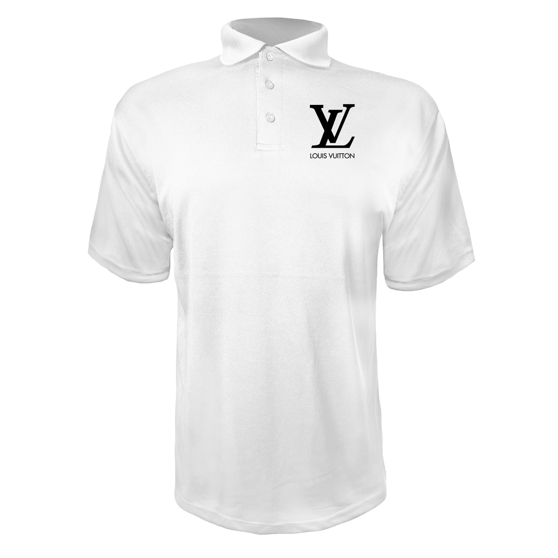 Louis Vuitton Men Polyester Polos - White