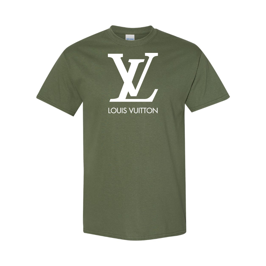 Louis Vuitton Youth Cotton T-Shirt - Army Green