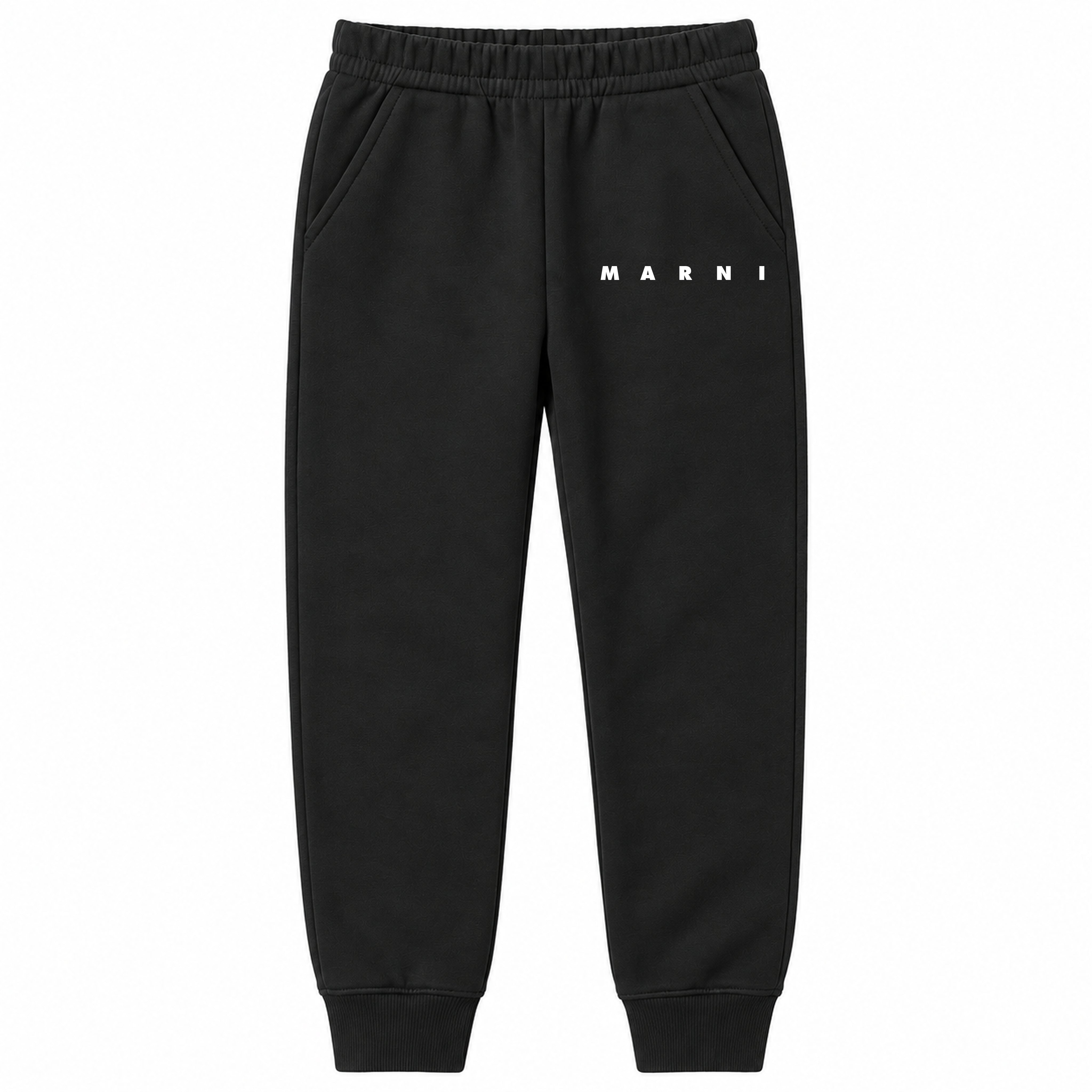 Marni youth jogger sweatpants, Black, Youth Large ages 10–12