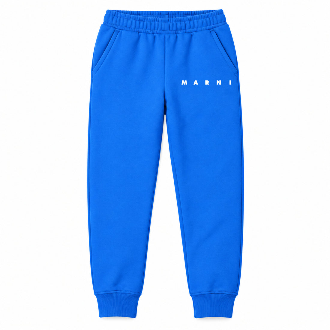 Marni youth jogger sweatpants, Blue, Youth Large ages 10–12