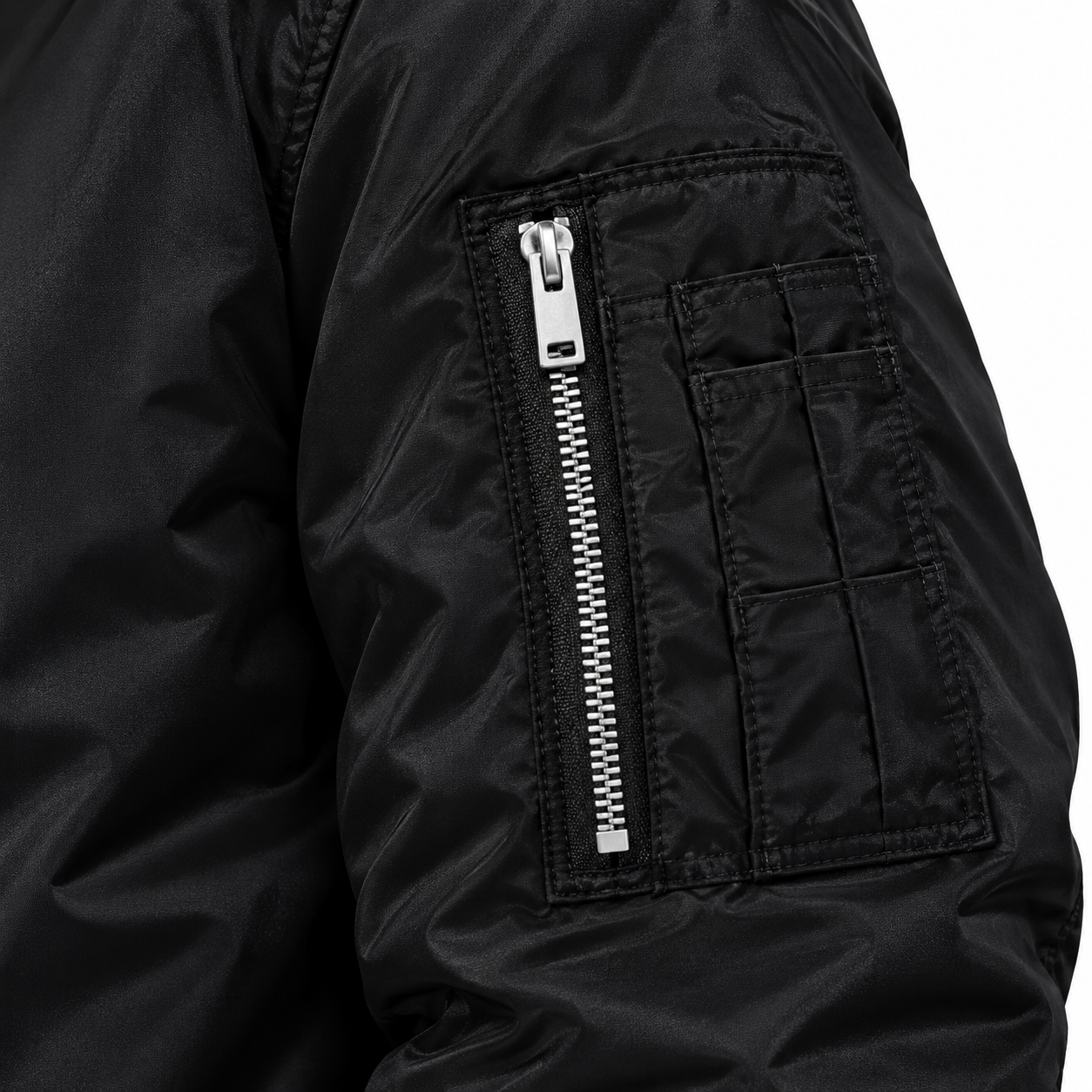 Men's Marni Lightweight Bomber Jacket | Color: Black | Image 5