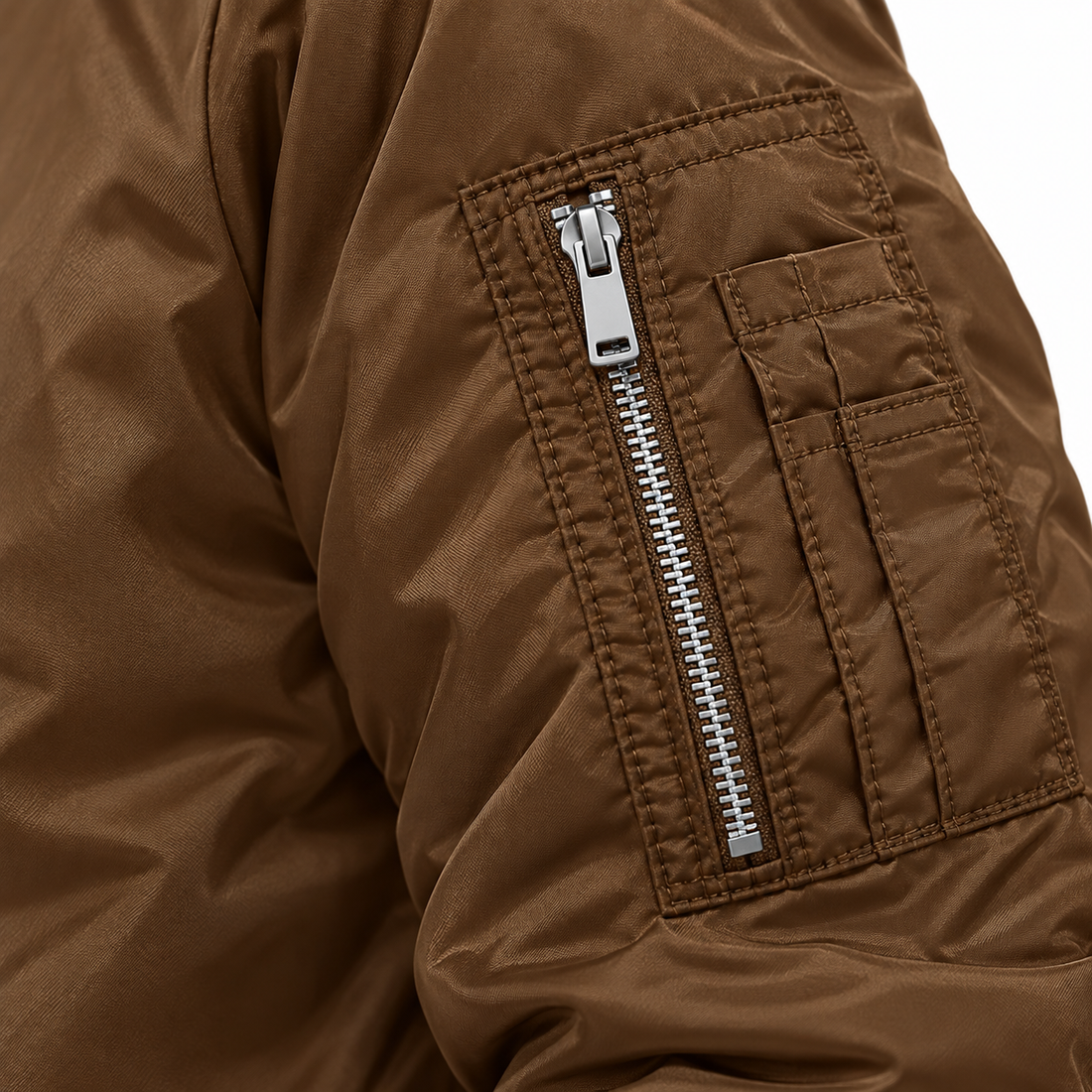Men's Marni Lightweight Bomber Jacket | Color: Brown | Image 5