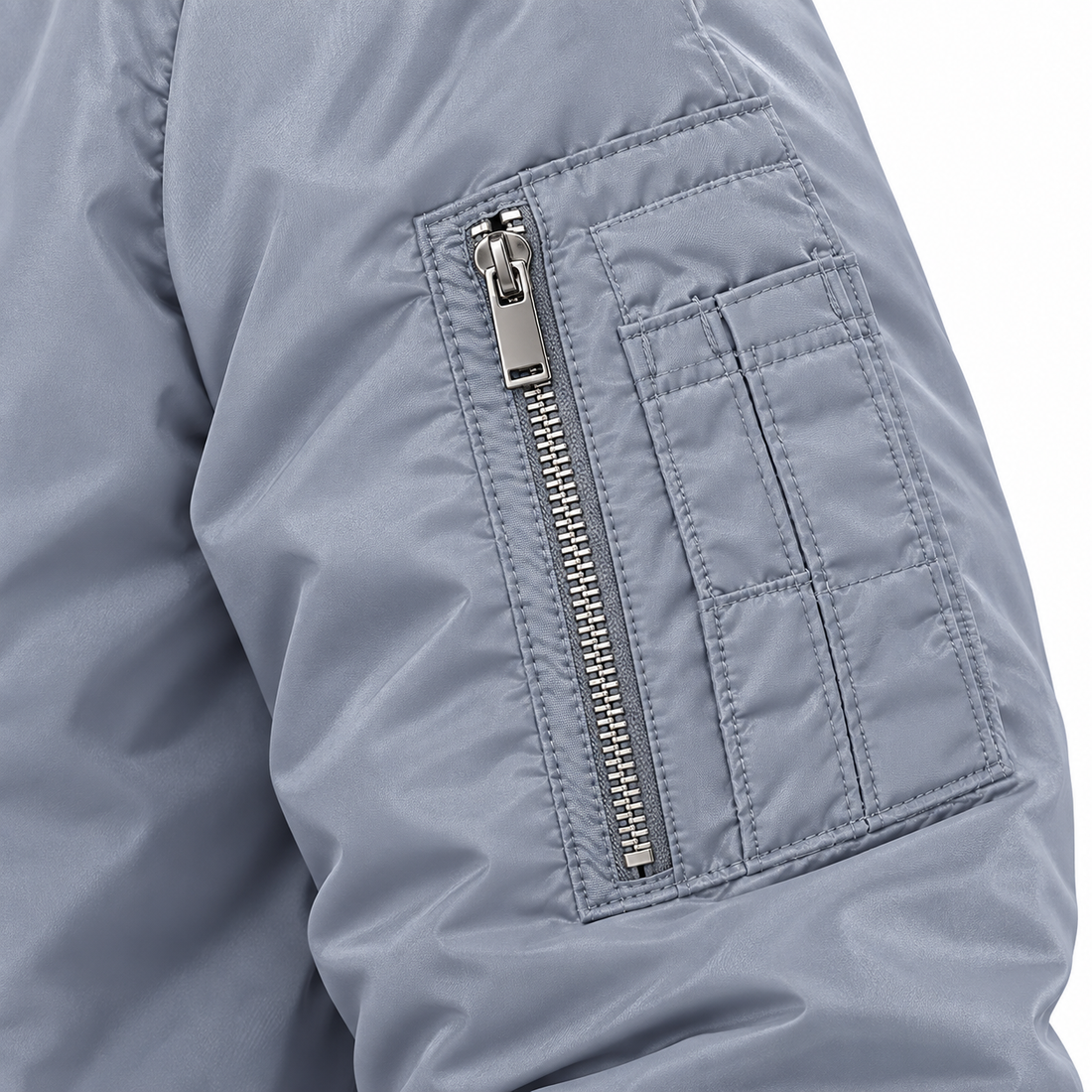 Men's Marni Lightweight Bomber Jacket | Color: Grey | Image 5