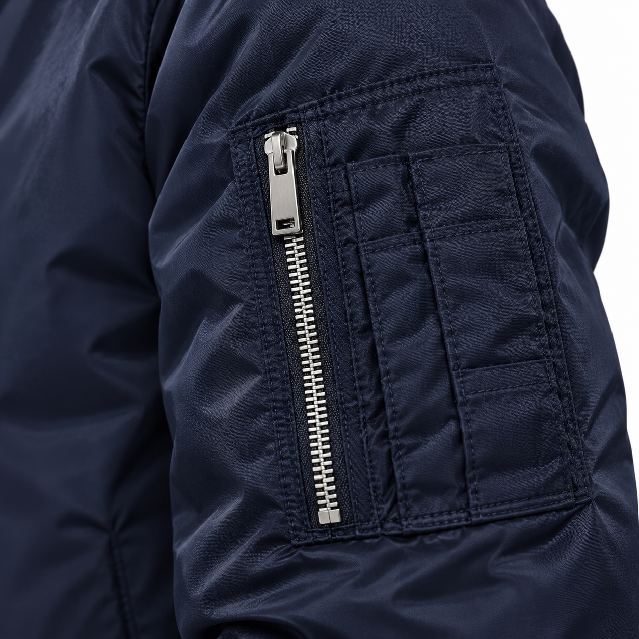Men's Marni Lightweight Bomber Jacket | Color: Navy | Image 5