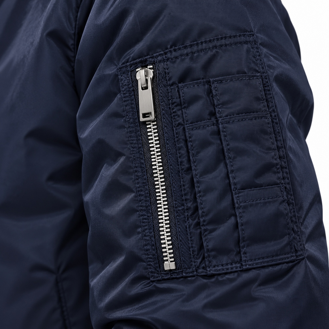 Men's Marni Lightweight Bomber Jacket | Color: Navy | Image 5