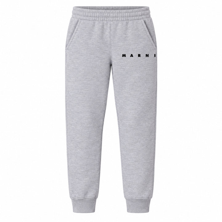 Marni youth jogger sweatpants, Grey, Youth Large ages 10–12
