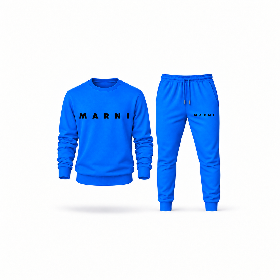 Men's Marni Sweatshirt Joggers Set | Color: Azure | Main