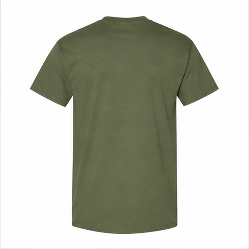 Men's Alexander McQueen Cotton T-Shirt | Color: Army Green | Image 2