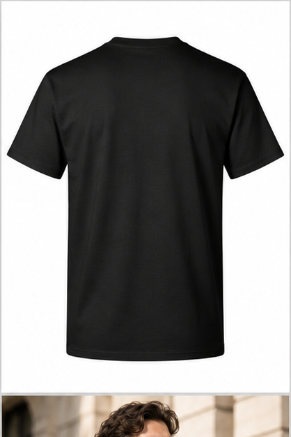 Men's Alexander McQueen Cotton T-Shirt | Color: Black | Image 2