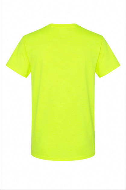 Men's Alexander McQueen Cotton T-Shirt | Color: Safety Green | Image 2