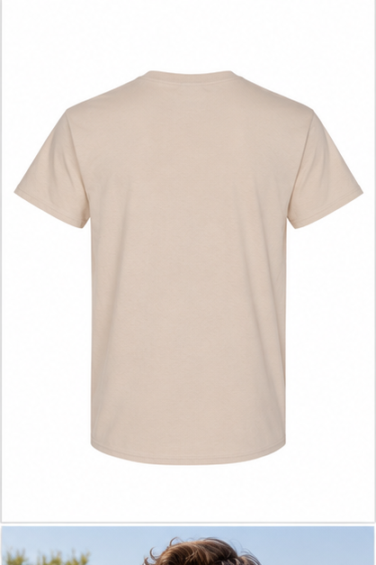 Men's Alexander McQueen Cotton T-Shirt | Color: Tan | Image 2