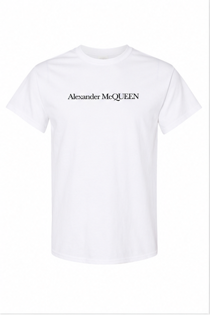 Men's Alexander McQueen Cotton T-Shirt | Color: White | Image 1