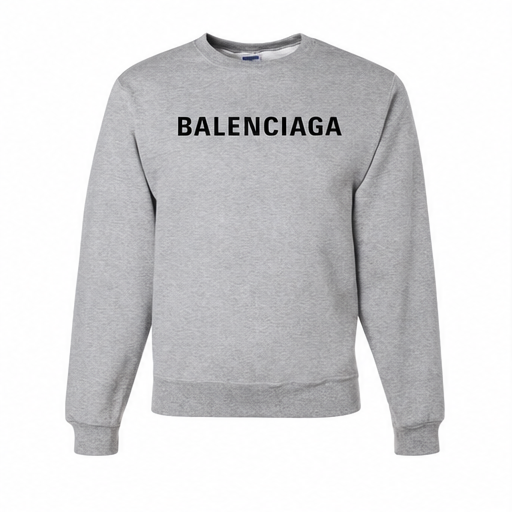 Men's Balenciaga Crewneck Sweatshirt | Color: Grey | Image 1