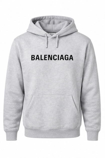Men's Balenciaga Pullover Hoodie | Color: Grey | Image 1
