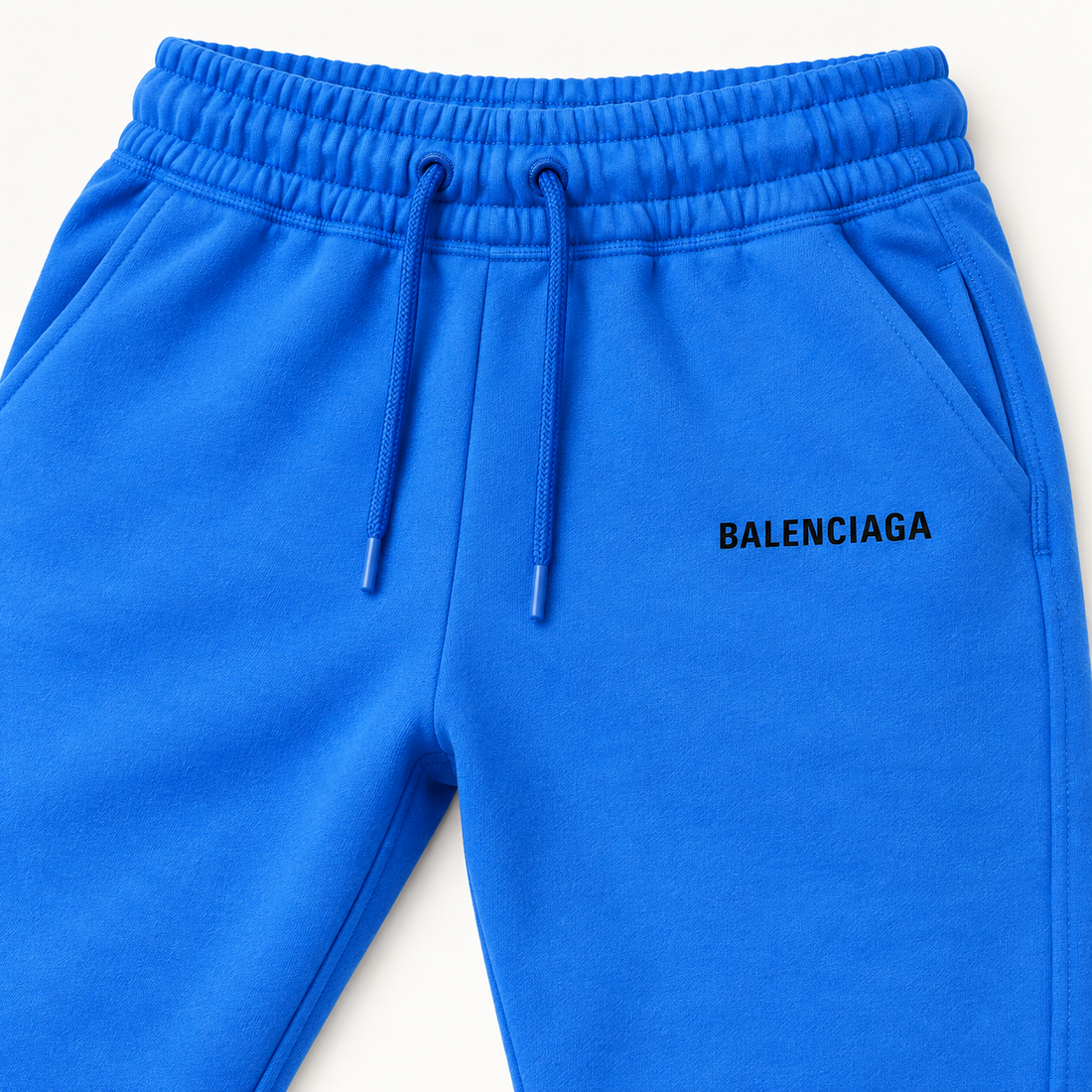 Men's Balenciaga Sweatpants - Azure - Image 3