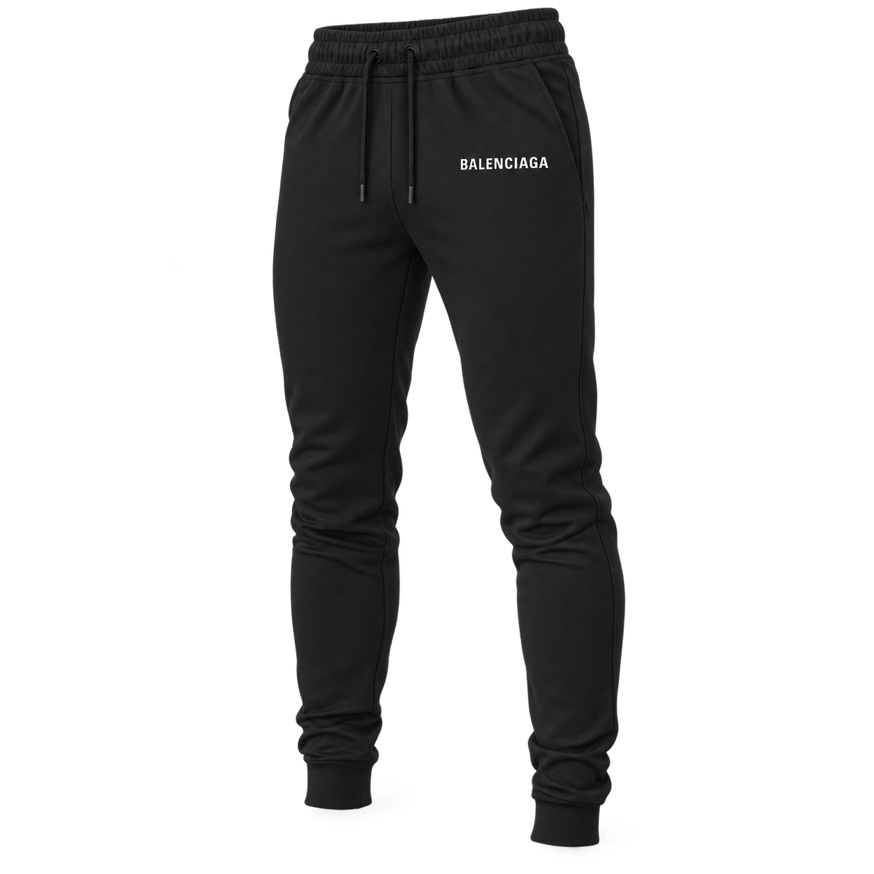 Men's Balenciaga Sweatpants - Black - Image 4