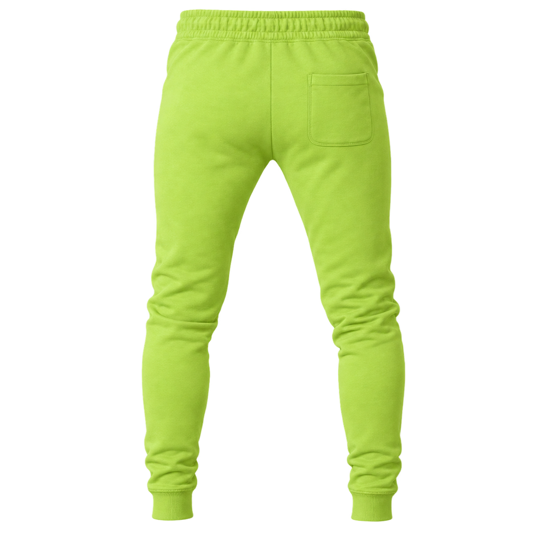 Men's Balenciaga Sweatpants - Lime Green - Image 5