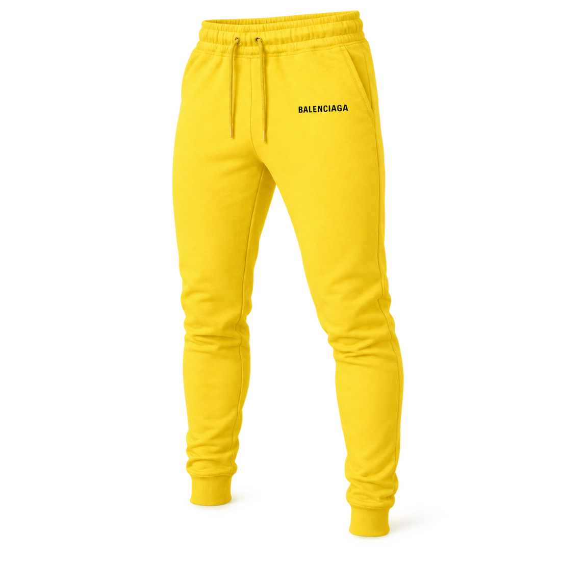 Men's Balenciaga Sweatpants - Yellow - Image 4