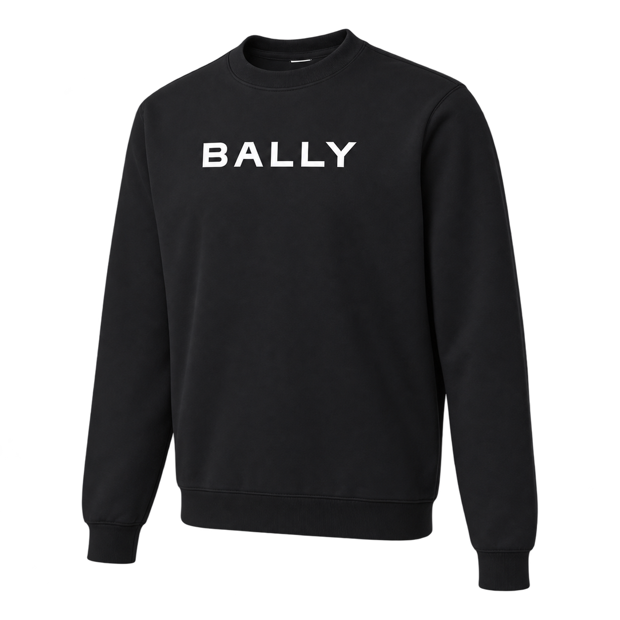 Men's Bally Crewneck Sweatshirt - Black - Image 4