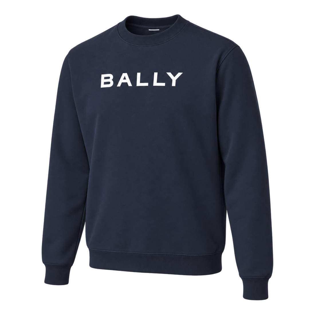Men's Bally Crewneck Sweatshirt - Navy - Image 4