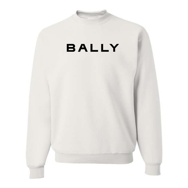 Men's Bally Crewneck Sweatshirt - White - Image 1