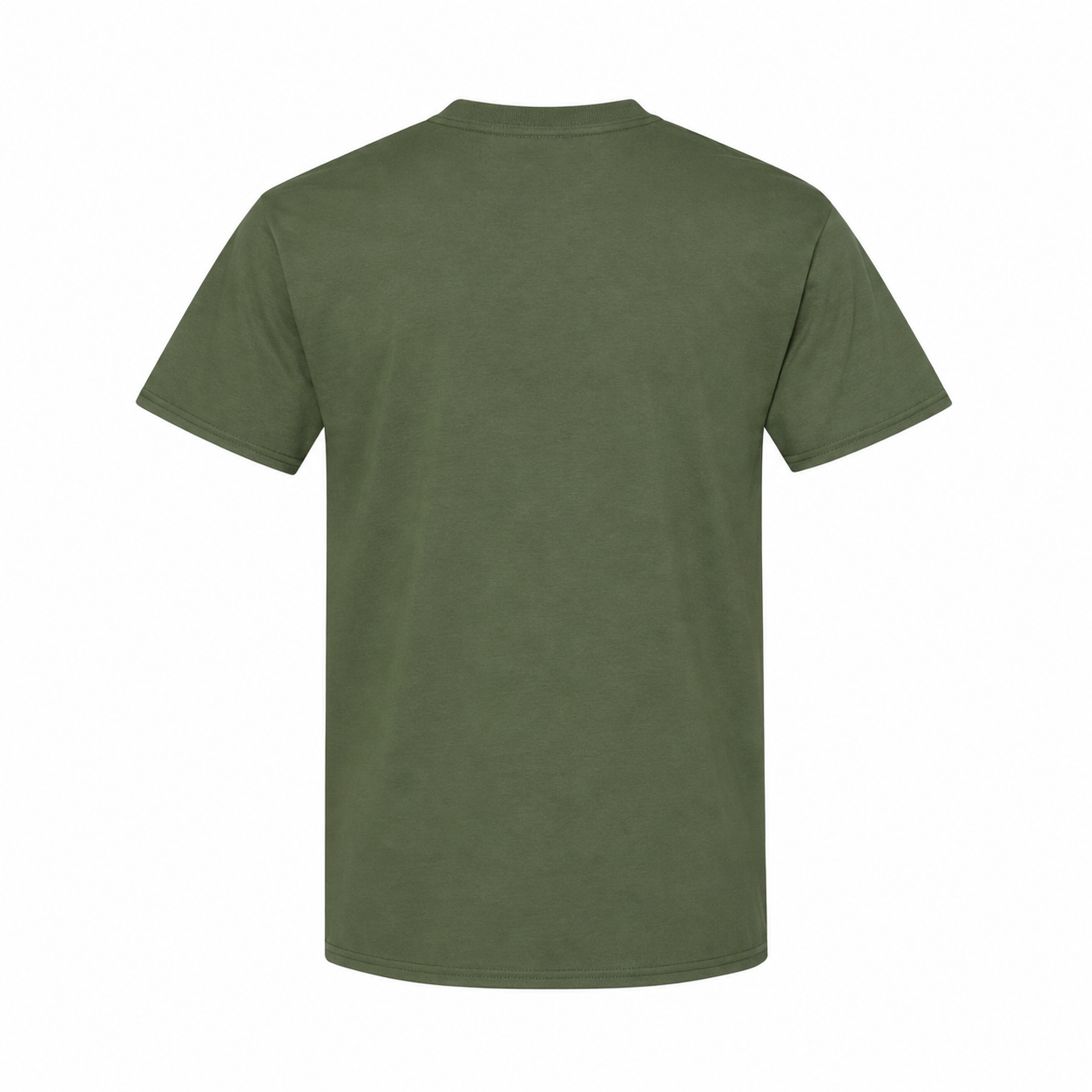 Men's Bottega Veneta Cotton T-Shirt | Color: Army Green | Image 5