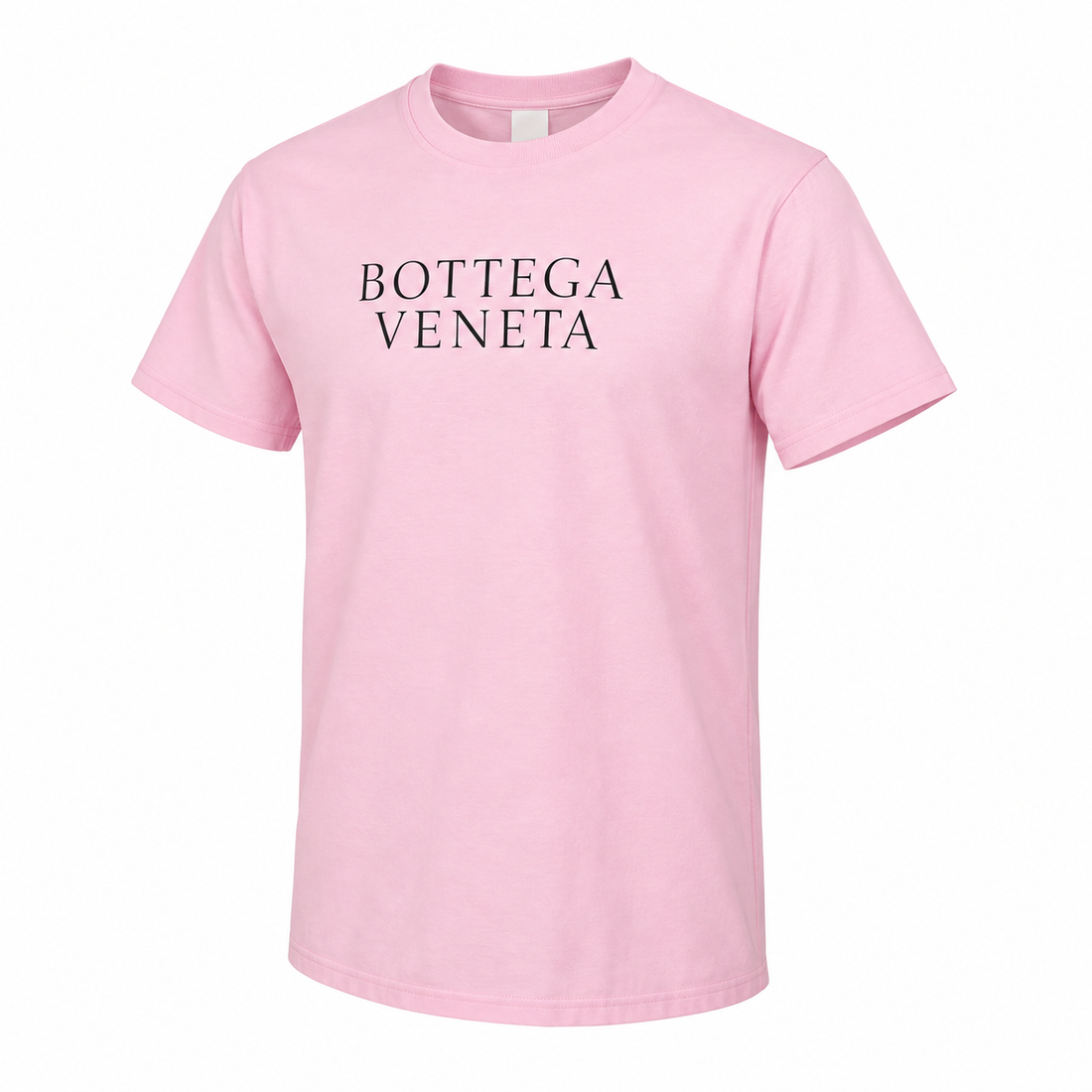 Men's Bottega Veneta Cotton T-Shirt | Color: Pink | Image 1