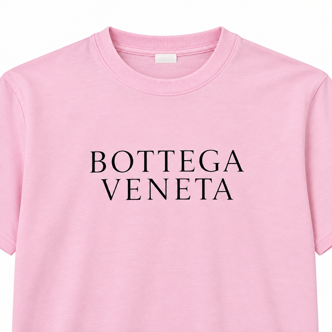 Men's Bottega Veneta Cotton T-Shirt | Color: Pink | Image 3