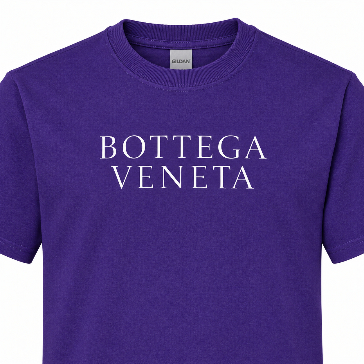 Men's Bottega Veneta Cotton T-Shirt | Color: Purple | Image 3