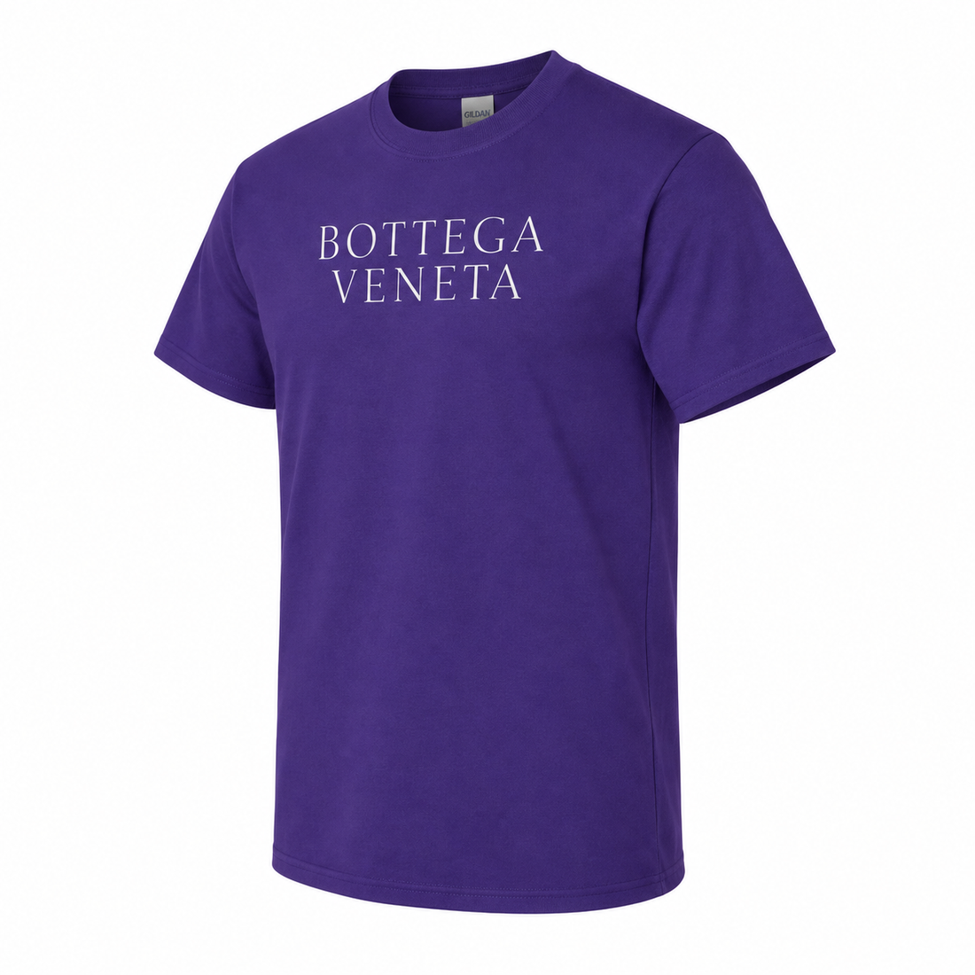 Men's Bottega Veneta Cotton T-Shirt | Color: Purple | Image 4