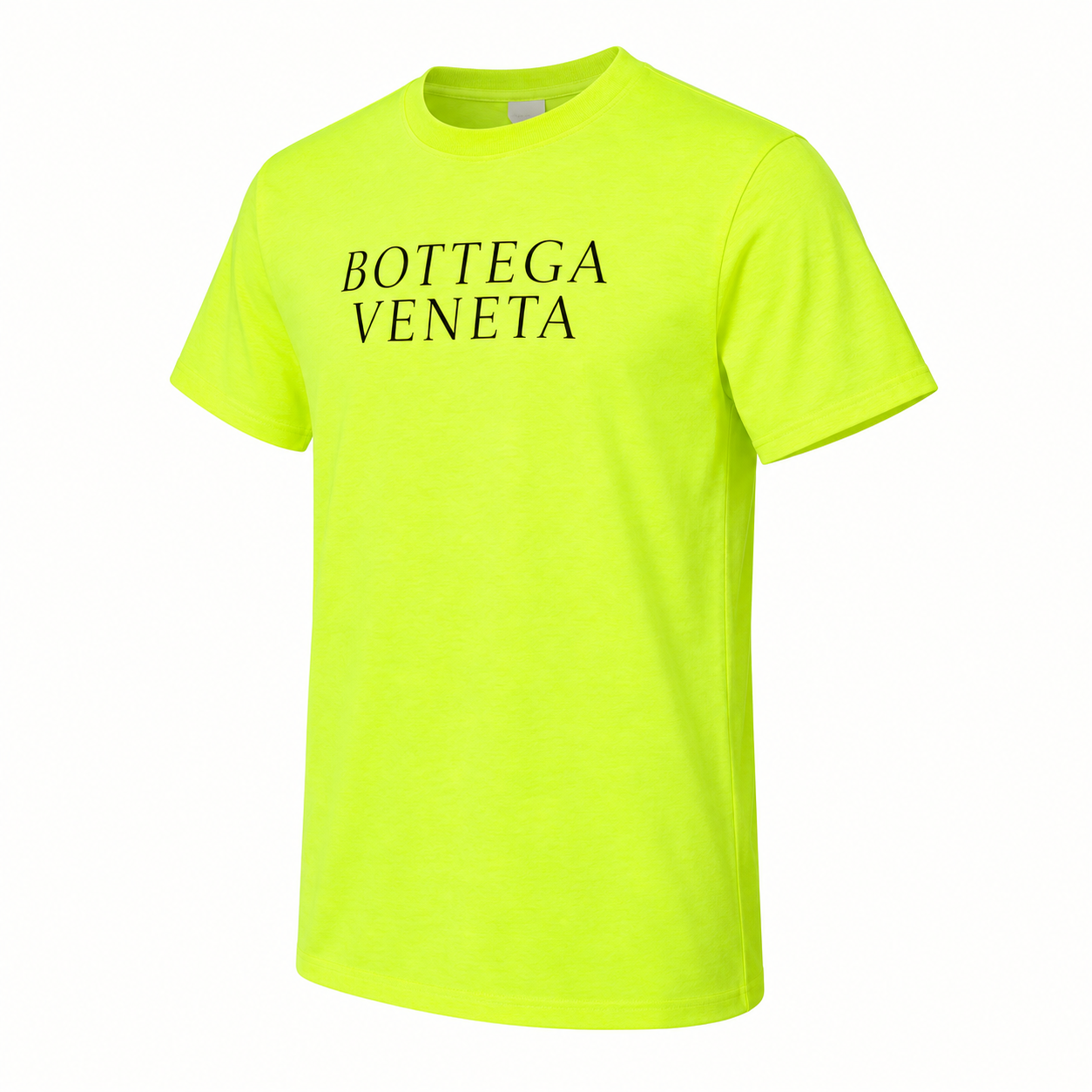 Men's Bottega Veneta Cotton T-Shirt | Color: Safety Green | Image 4
