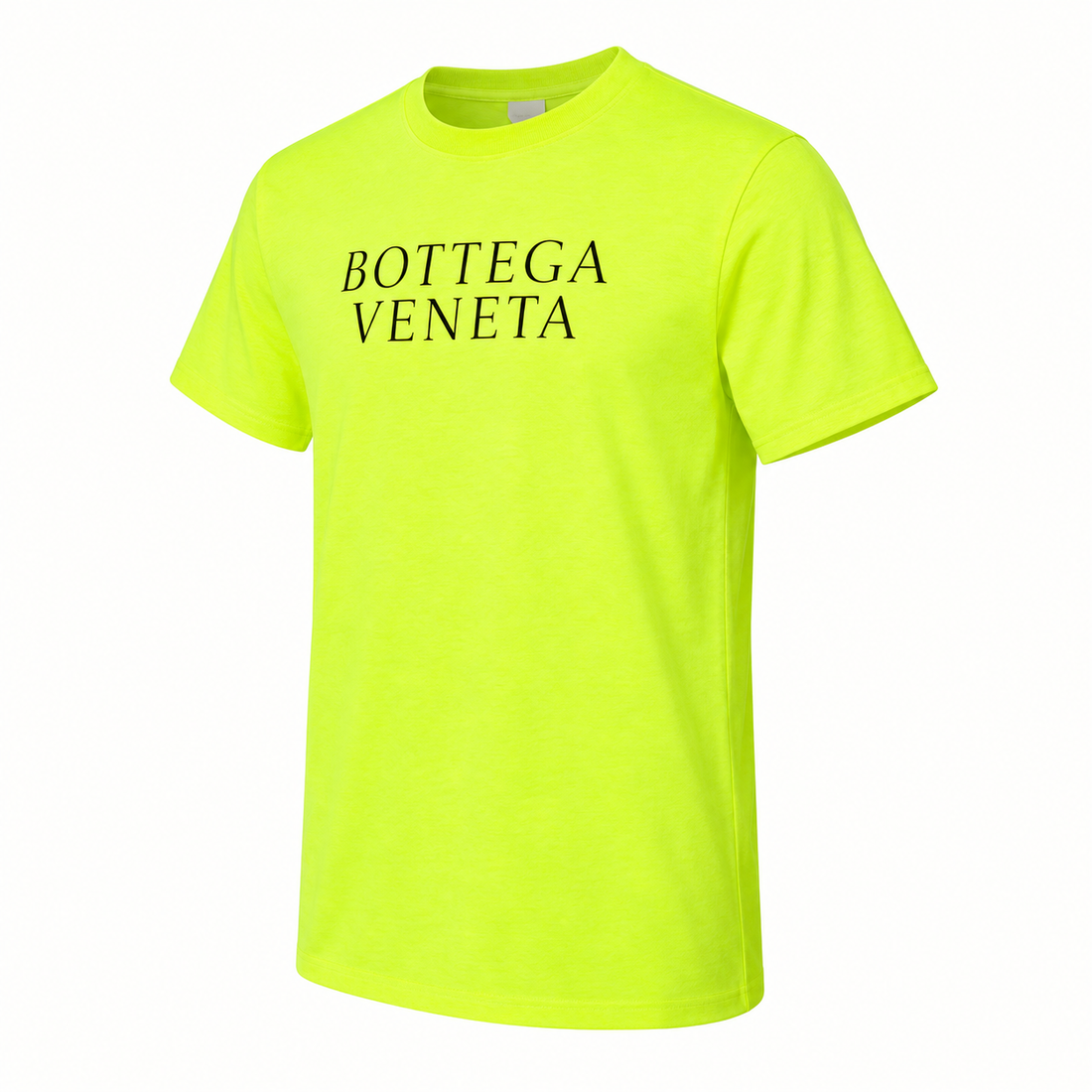 Men's Bottega Veneta Cotton T-Shirt | Color: Safety Green | Image 4