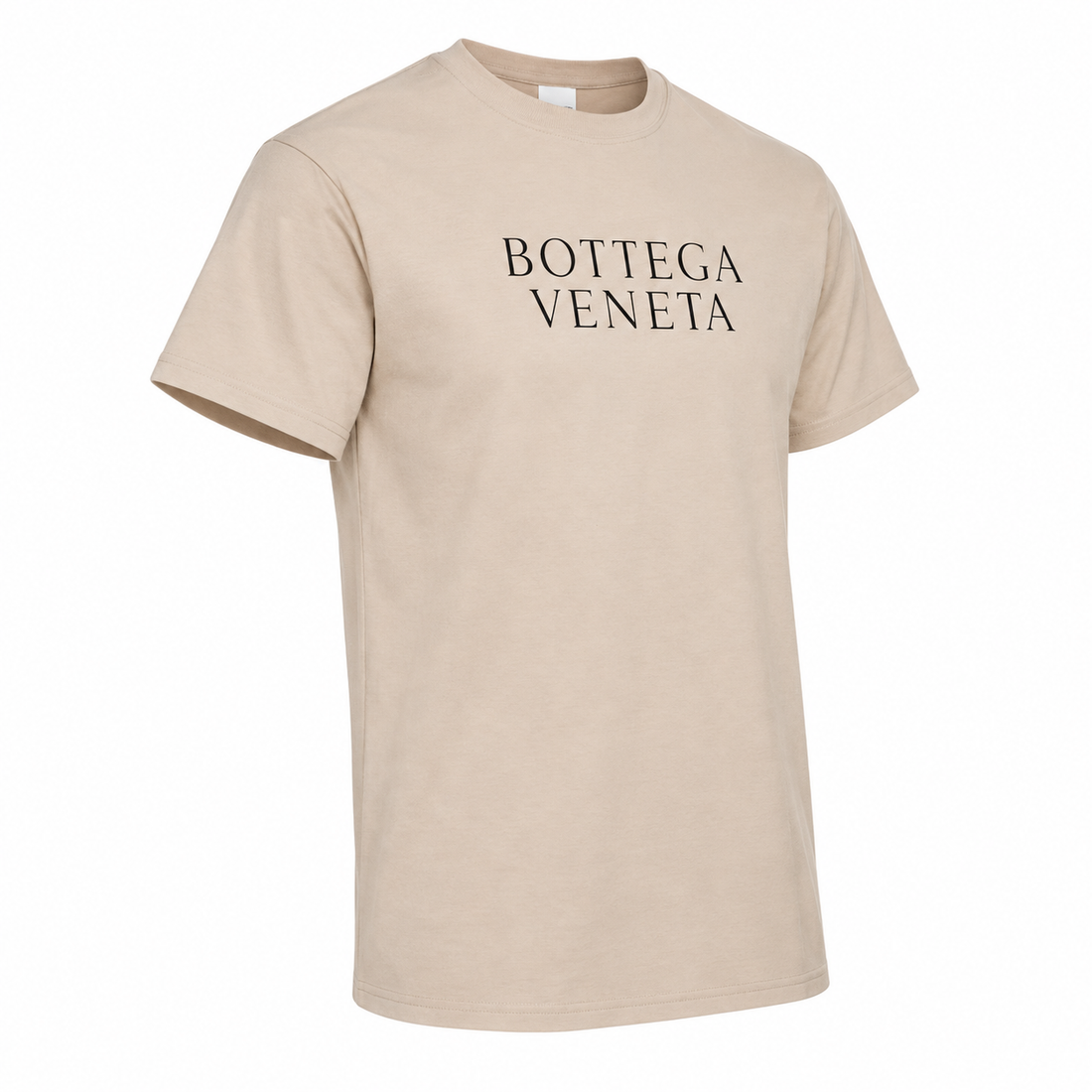 Men's Bottega Veneta Cotton T-Shirt | Color: Tan | Image 4