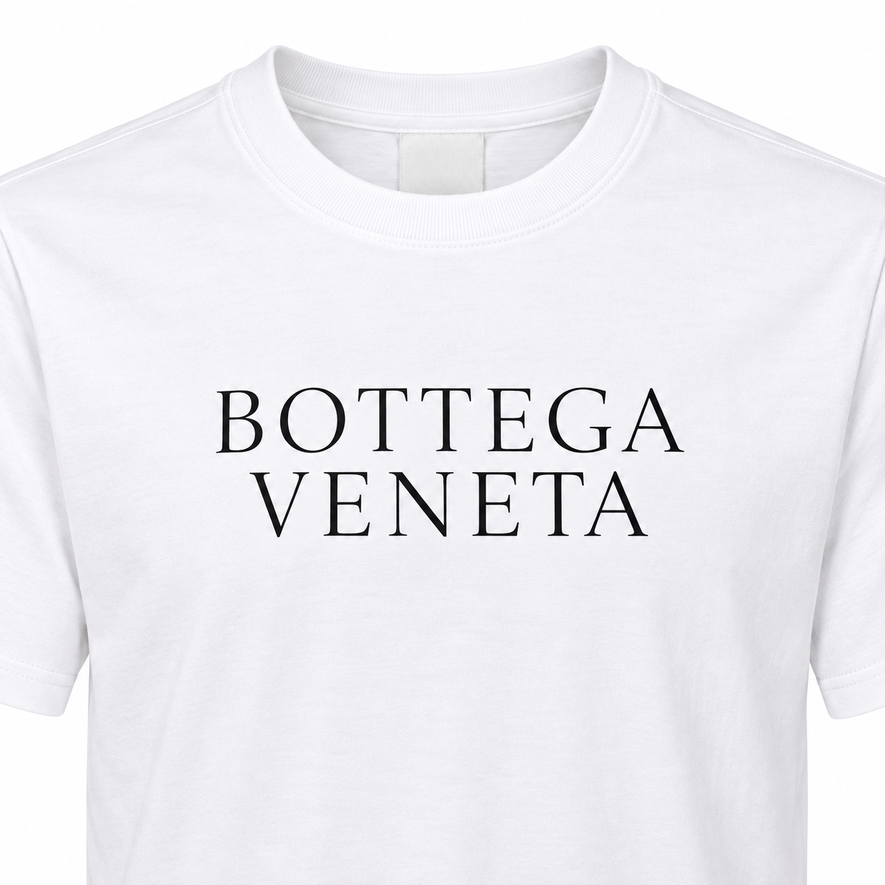Men's Bottega Veneta Cotton T-Shirt | Color: White | Image 3