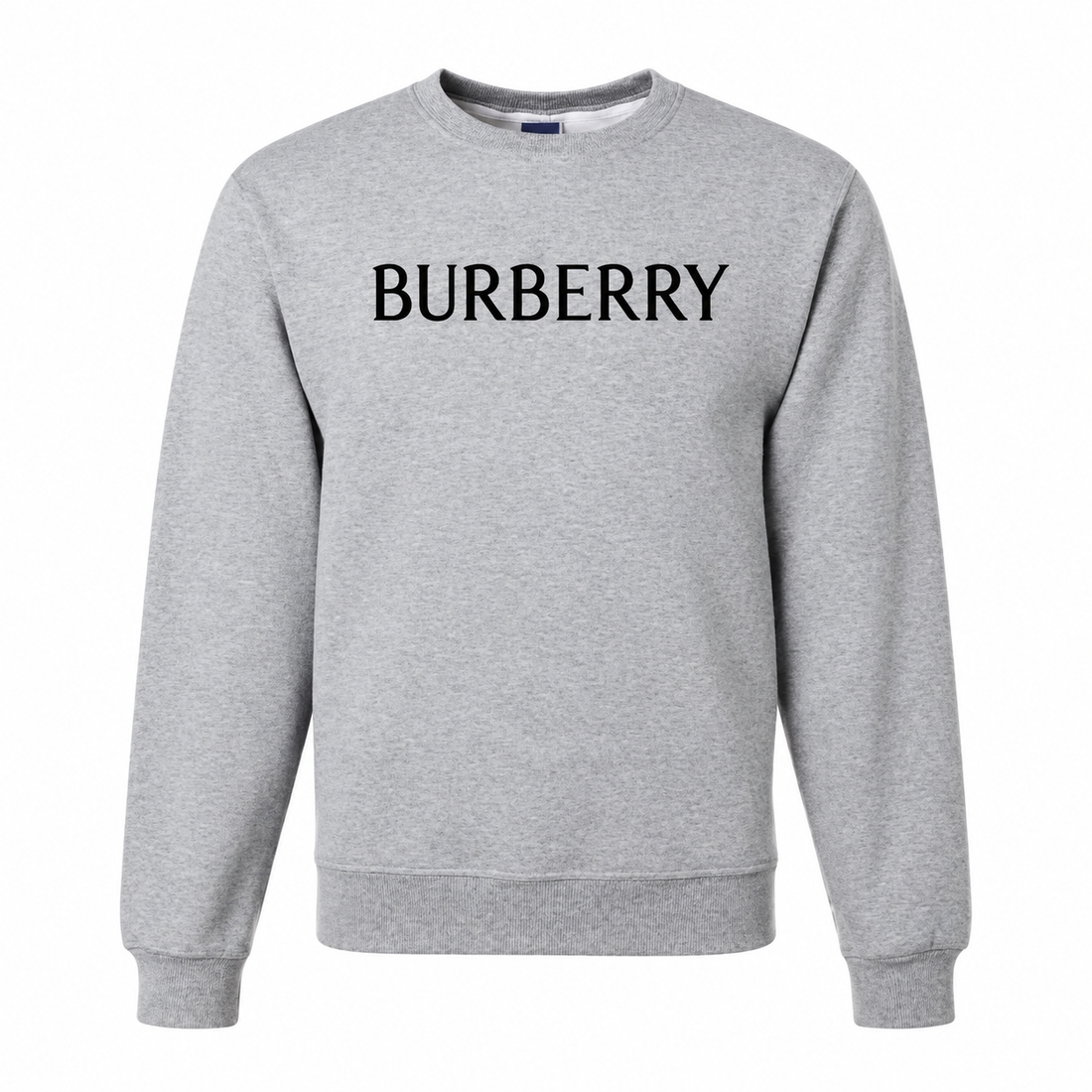 Men's Burberry Crewneck Sweatshirt | Color: Grey | Image 1