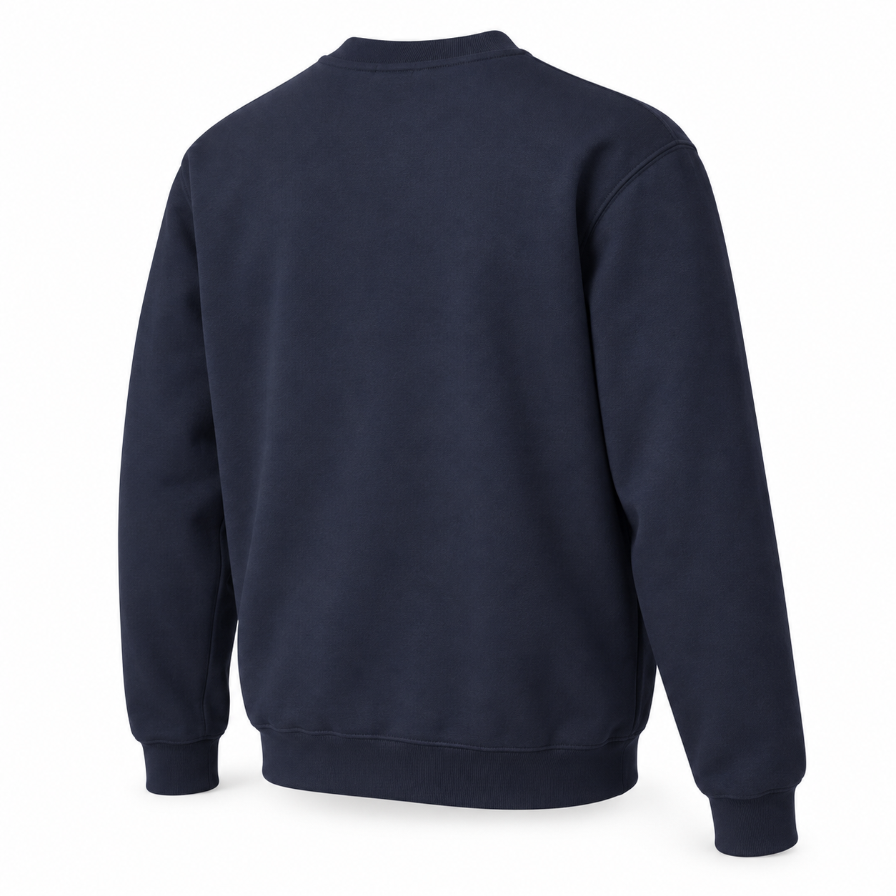 Men's Burberry Crewneck Sweatshirt | Color: Navy | Image 5
