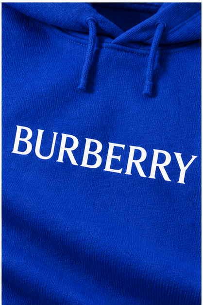 Men's Burberry Hoodie Joggers Set | Color: Blue | Image 5