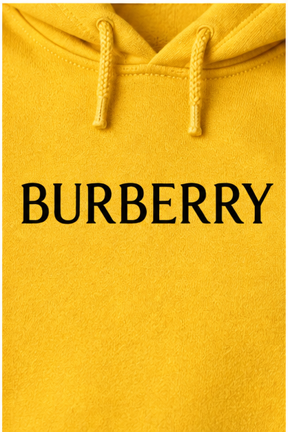 Men's Burberry Hoodie Joggers Set | Color: Yellow | Image 5