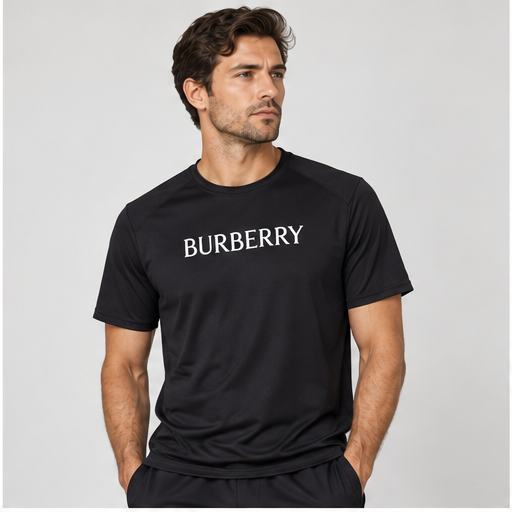 Men's Burberry Performance T-Shirt | Color: Black | Image 2