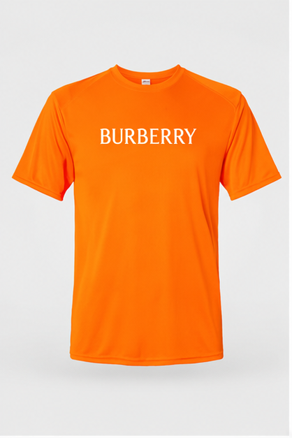 Men's Burberry Performance T-Shirt | Color: Orange | Image 1