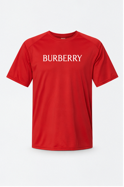 Men's Burberry Performance T-Shirt | Color: Red | Image 1